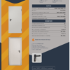 Дверь ДП-1-60-2050/1050/L — фото 2